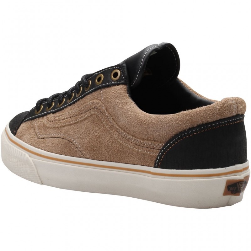 VANS LEATHER OLD SKOOL GHILLIE MENS SHOES