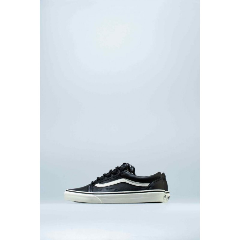 VANS LEATHER OLD SKOOL GHILLIE MENS SHOES